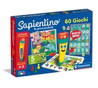 PENNA PARLANTE GIOCO EDUCATIVO 60 GIOCHI PUZZLE SCHEDE SAPIENTINO