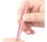 Penna per agopressione per la cura della pelle del viso, tessuto profondo, 1 pezzo, strumento di massaggio in cristallo, per alleviare il dolore, terapia del dolore, rilassante, per automassaggio