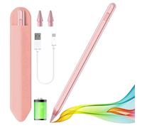 Penna per Apple iPad 2018-2025, Pencil iPad Ricarica Rapida, Stylus Pen con Rigetto del Palmo, Sensibilità All'inclinazione per ipad A16 11/10/9/8/7/6,Pro 11/12.9,Air 3/4/5/M2/M3,Mini 5/6