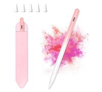 Penna per Apple iPad (2018-2025), Pencil per iPad con Ricarica Rapida & Sensibile all'inclinazione & Magnetica, Stylus Pen, Compatibile iPad 11/10/9/8/7/6,Air M3/M2/5/4/3,Mini 6/5,Pro M4 13"/12,9"/11"