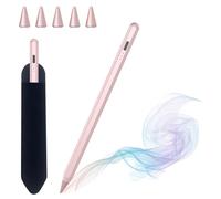 Penna iPad Compatibile con Apple iPad 2018-2024, Penna per iPad con Palm Rejection e Ricarica Wireless,iPad 6~10th、iPad Air 3~5th、iPad Mini 5/6th、iPad Pro 11' 1~4th、iPad Pro 12.9 3~6th