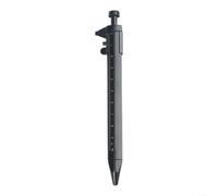 Penna per calibro a Corsoio 0.5mm Gomma per gel Misura 100mm | Punta per gel 0.5mm, misura precisa 0-100mm, corpo plastica , per ideale per disegno tecnico(blue refill)