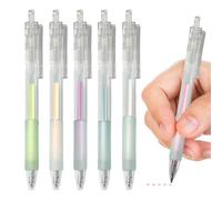 Penna per colla per fai da te, applicatore a 6 pezzi, punta fine ad asciugatura rapida, per riparare adesivi, quaderni, buste, album di ritagli e biglietti - ideale per