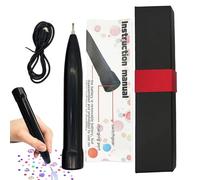 Penna per con Gemme,Penna elettrica per con Gemme - Accessori manuali con aspirazione automatica per bambini e ragazze, tutta la famiglia, attività creative