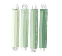 Penna per correttore - Rullo adesivo biadesivo, applicatore di colla liscia, strumento per copertura pulita | Confezione da 4 forniture scolastiche per ufficio, per studenti, bambini, adolescenti, rag