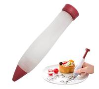 Penna Per Decorare Dessert: Scrive Per Pasticceria In Silicone, Penna Per Panna, Punte Per Scrivere Sul Cioccolato, Strumento Per Decorare La Cottura | Adatto Per Glassare Torte, Deċorare Biscotti, Pa