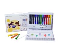 Penna per Dipingere,Penne da Disegno a Galleggiamento d'Acqua | Materiale Didattico, Pennarelli a 12 Colori Cancellabili con Cucchiaio per Principianti Ragazze Ragazzi Asilo