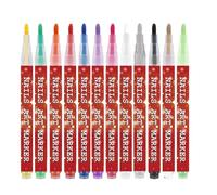 Penna Per Disegno Su Unghie, 12 Pezzi Marcatori Decorativi Per Manicure A Lunga Durata, Penne Per Doodle Art Per Unghie, Per Donne E Ragazze, Professionisti E Principianti
