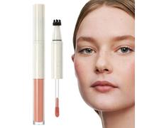 Penna Per Finti Lentiggini | Penna Per Blush E Puntini Sul Viso,Strumento di Trucco Viso 2 in 1 Impermeabile e Naturale con Effetto Prolungato per Ragazze e Donne - Look