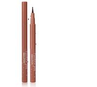 Penna Per Il Trucco Del Viso - Eyeliner Liquido Impermeabile, In Feltro Sottile Technic | Eyeliner In Penna Con In Feltro A Lunga Durata, Strumento Cosmetico Marrone Scuro Con Rotond