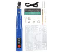 Penna per Incisione Elettrica Ricarica USB Mini Penna per Intaglio Senza Fili con 3 velocità di Regolazione per Gioielli Metallo Vetro