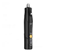 Penna Per Incisione Incisore Elettrico Engraving Pen Elettrica Acciaio Professionale Ricaricabile Senza Fili Mini Portatile Per Vetro Pietra Legno Plastica Metallo (Black,154x25 mm)