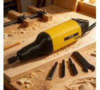 Penna per incisore elettrico Mini smerigliatrice Lucidatrice Set di punte per intaglio per legno Metallo Pietra Lucidatura per incisione artigianale fai-da-te