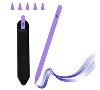 Penna per iPad 2018-2025, Pencil per iPad con Palm Rejection, Ricarica rapida, Sensibilità All'inclinazione, per iPad 11 A16/10/9/8/7/6, Air 3/4/5/M2/M3, Pro 13/12,9/11", Mini 5/6/7 Viola