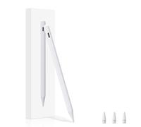 Penna per iPad 2018-2026 Pro/Air/Mini, Rifiuto Palmo, Autonomia 15h | Compatible iPad A16 11-6, Pro 11/12,9/13 M4, Air 3-5/M2-M4, Mini 5/6, 2X Ricarica Rapida, Inclinazione, 0.1mm Pixel, 3 Punte