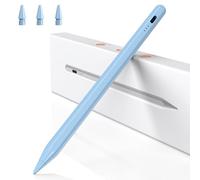 Penna per iPad,Penna per Tablet Compatibile con Apple iPad 2018-2025 Ricarica Rapida,Sensibile all'Inclinazione&Rifiuto del Palmo,Stylus Pencil per iPad 6-11,Pro 13/12,9/11'',Air 3-6,Mini 6/5