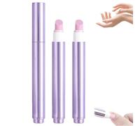 Penna per la cura delle unghie 3 in 1 Upgrade con punta in ceramica, spingi cuticole e applicatore di olio, ripara le unghie incarnite e secche, idrata, rinforza e illumina le unghie. (2 Pcs)