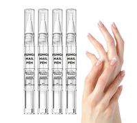 Penna per la cura delle unghie dei piedi, 2,5 ml, portatile, delicata, ad assorbimento rapido, 4 pezzi, prodotto per la cura delle unghie incarnite, per atleti incarnite spesse unghie scolorite, casa