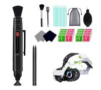 Penna per la pulizia delle e kit di pulizia 27 - Pulitore multiuso rapido e facile per fotocamere, occhiali, droni, cuffie e ottiche | Salviette e per la pulizia di livello