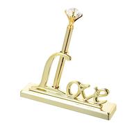 Penna per Libro degli Ospiti Oro in Abs per Matrimonio e Banchetto | Effetto Decorativo, Durevole e Leggera, Facile da Riporre, Stile Romantico e Classico