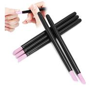 Penna per Lucidare la Lima per Unghie in Pomice, Spingi Cuticole Riutilizzabile per la Riparazione della Pelle Morta del Salone di Sbucciatura del Salone di Bellezza