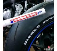 Penna Per Marcatura Pneumatici Edding 8050 Bianca Punta A Proiettile 2-4mm