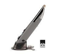 Penna per mouse wireless 2,4 G con 4 tasti, penna vekal a forma di penna, supporto BT Connect, traduzione vocale, regolazione della velocità DPI penna digitale per PC, laptop, computer portatile