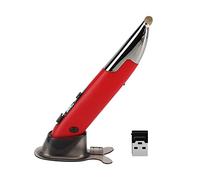 Penna per mouse wireless 2,4 G con 4 tasti, penna vekal a forma di penna, supporto BT Connect, traduzione vocale, regolazione della velocità DPI penna digitale per PC, laptop, computer portatile