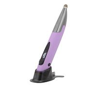 Penna per Mouse Wireless 2.4G ABS Scrittura a Mano con Adattatori per Schermo Capacitivo XP / 7/8/10 per Tablet PC/Telefono Cellulare (PURPLE)