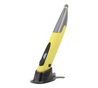 Penna per Mouse Wireless 2.4G ABS Scrittura a Mano con Adattatori per Schermo Capacitivo XP / 7/8/10 per Tablet PC/Telefono Cellulare (YELLOW)