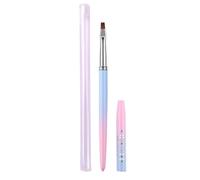 Penna per nail art in nylon robusto, spazzola lunga e liscia per unghie, multifunzionale, pratica, alla moda, strumenti per manicure, disegno amico, 8 mm, 8 mm, tipo 3