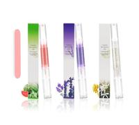 Penna per olio per cuticole, 3 PZ Nutrition Oil Pen, olio per cuticole per unghie con ingredienti naturali, cuticola per olio per unghie per la riparazione di unghie screpolate e secche