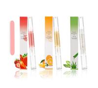 Penna per olio per cuticole, 3 PZ Nutrition Oil Pen, olio per cuticole per unghie con ingredienti naturali, cuticola per olio per unghie per la riparazione di unghie screpolate e secche