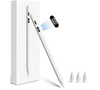 Penna per Pad 2018-2025: Pencil 1 Generazione per iPad con Display LED, Ricarica Rapida USB-C, All"inclinazione, Rifiuto del Palmo,Pencil USB C pour Pad 6-11, Air 3-5/M2/M3, Mini5/6, Pro 11/12.9/13 M4