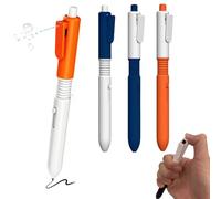 Penna per Pistola ad Acqua 4pcs Giocattoli per Lo Scherzo della Pistola ad Acqua a Forma di Penna 2 in 1 Punto a Sfera retra