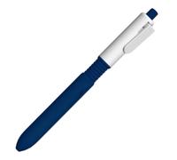 Penna per pistola, giocattolo a spruzzo d'acqua da 6, 5 pollici, penne a sfera retrattile in plastica creativa, pistola d'acqua finta per scherzi e trucchi, blu