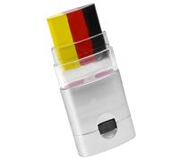 Penna per pittura per il viso, pittura per il viso arcobaleno, penna per trucco vibrante 3 colori, pittura arcobaleno, pennarello per l'orgoglio lavabile per le feste di calcio