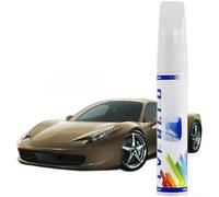 Penna per ritocchi per riparazione graffi con pennello a doppia punta e accurata per la formula di corrispondenza dei colori, nero, bianco, argento, rosso, blu, marrone, oro, bianco perlato, flacone