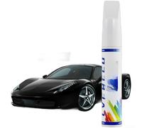 Penna per ritocchi per riparazione graffi con pennello a doppia punta e accurata per la formula di corrispondenza dei colori, nero, bianco, argento, rosso, blu, marrone, oro, bianco perlato, flacone