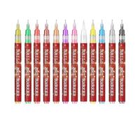 Penna Per Smalto A Gel Per Unghie | Antismacchio e Facile per Principianti | Penne Marcatore Per Unghie - per Salon, Studio, Casa e per Appassionate, Donne, Professioniste di Tutti i Giorni