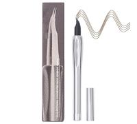 Penna per sopracciglia a due poti, due matite per sopracciglia | 0,8 ml di matita a due punte di lunga durata e non fatta - Prodotto cosmetico, trucco per gli occhi, pennello per il colore del viso pe