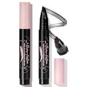 Penna per sopracciglia Microblading, 2025, matite naturali per sopracciglia con pennello angolato 2.0, facile da usare, tratti simili a capelli, lunga durata 24 ore, impermeabile, a prova di sbavature