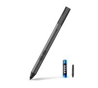 Penna per Surface pro 8,Penna stilo 1024 Sensibilità alla pressione con pulsante gomma,palmo e inclinazione compatibile con Surface Pro X/7/6/5/4/Go/Book/Laptop/Serie Studio，Batteria interna(nero)