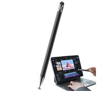 Penna per tablet - Penna per touch screen | Penne stilo | Strumento per scrivere a mano con testina sostituibile per dipingere | Penne in silicone per touch screen | Penna touch per schermo a doppia t