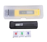 Penna per test della qualità dell'acqua PH 02 per misurazioni PH TDS ed EC - Misuratore digitale portatile con intervallo da 0 a 14 PH per piscine e laboratori di acquacoltura -