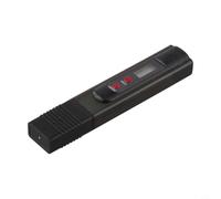 Penna per tester di durezza istantanea, corpo in plastica nera per istante | Gamma 0-9990ppm, risoluzione 1ppm, per lettura istantanea, controllo della durezza, monitoraggio della salute