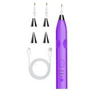 Penna per trapano per pittura con gemme, penna a 3 livelli con punte per trapano elettrico, strumento di design con strass, forniture artistiche per progetti di disegno, gioielli, cornici per unghie