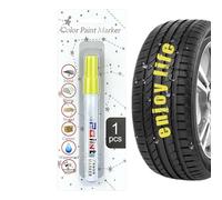 Penna per vernice auto - Pennarello per vernice per pneumatici | Set di matite per riparazione graffi automatici portatili | Corri automobilistici multifunzione ad asciugatura rapida | Accessori