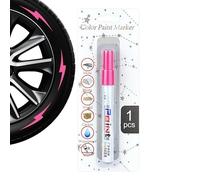 Penna per vernice auto - Pennarello per vernice per pneumatici | Set di matite per riparazione graffi automatici portatili | Corri automobilistici multifunzione ad asciugatura rapida | Accessori