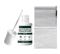 Penna Per Vernice Bianca - Stucco Per Su Legno Da 30 Ml, Stucco Per Vernice Bianca Per Legno | Strumento Di Riparazione Con Penna A Punta Fine Impermeabile, Smalto Ad Asciugatura Rapida